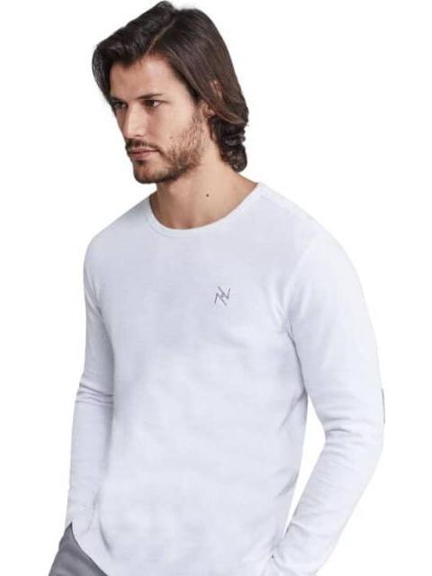 PLAYERA BASICA MANGA LARGA NEGRO NEXT CO
