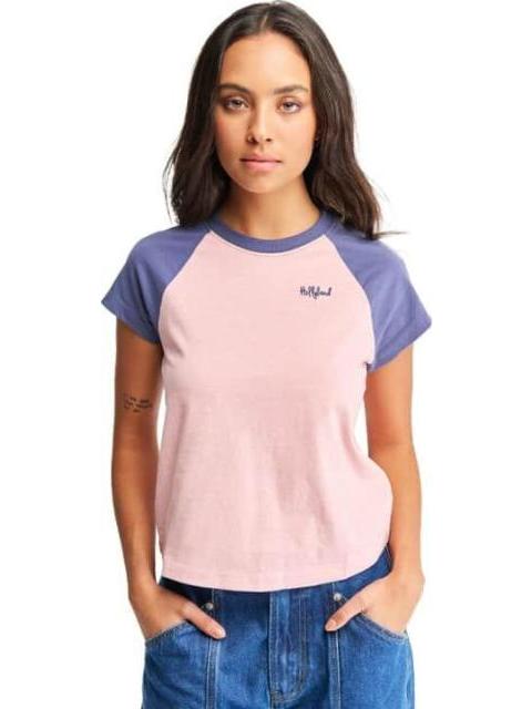 PLAYERA BASICA ROSA HOLLY LAND