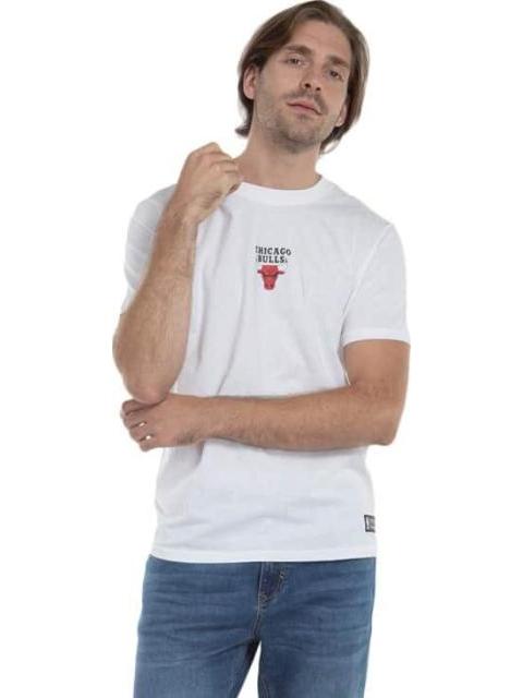 PLAYERA BULLS TEE BLANCO NBA