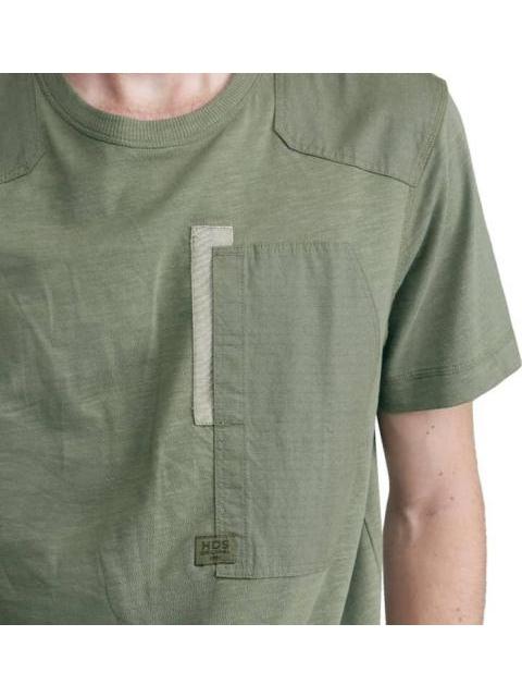 PLAYERA CABALLERO VERDE OLIVO HARD SODA