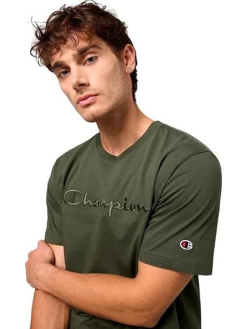 PLAYERA CLASSIC GRAPHIC TEE VERDE CHAMPION