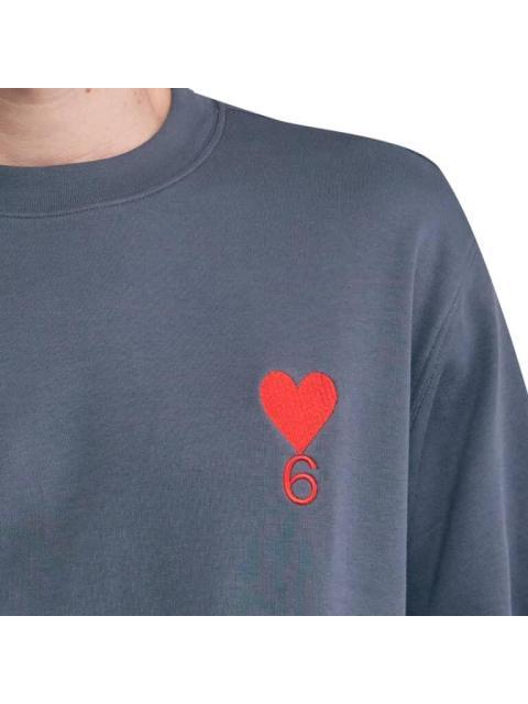 PLAYERA CORAZON POKER GRIS HARD SODA