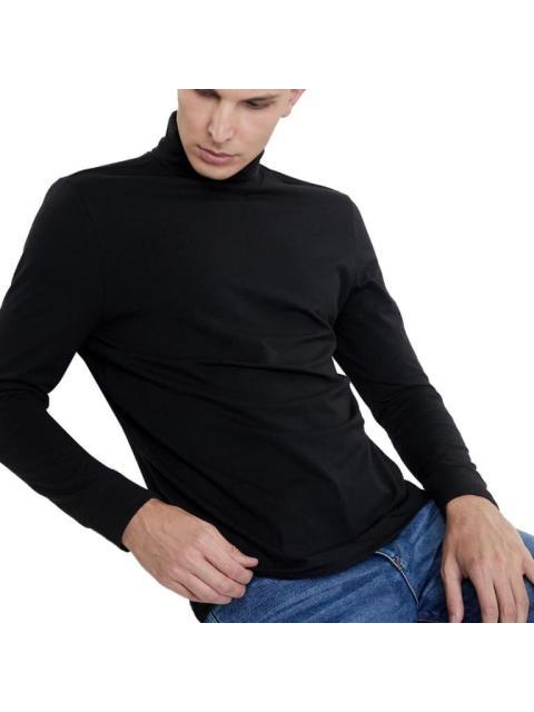 PLAYERA CUELLO ALTO MANGA LARGA NEGRO D.E.E.P SELECTION