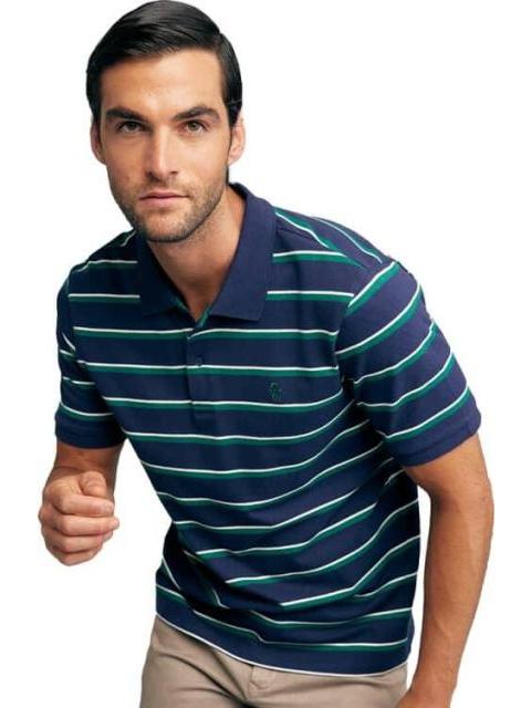 PLAYERA CUELLO POLO MANGA CORTA AZUL MARINO HPC POLO