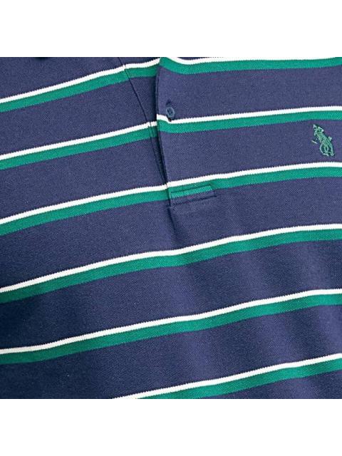 PLAYERA CUELLO POLO MANGA CORTA AZUL MARINO HPC POLO