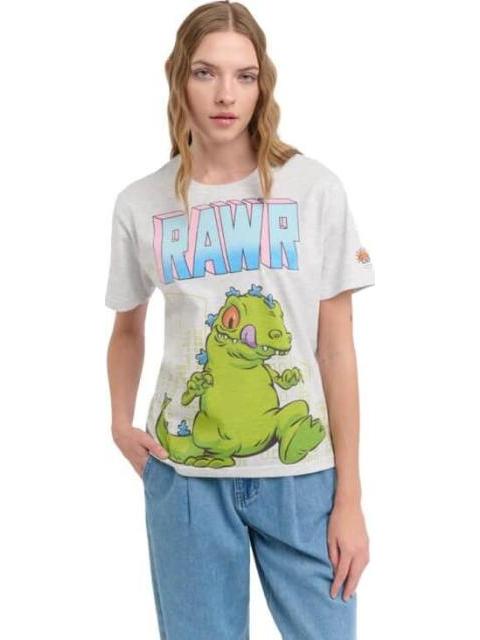 PLAYERA DAMA GRIS RUGRATS