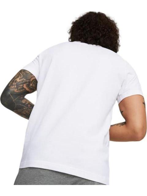 PLAYERA ESS LOGO BLANCO/NEGRO PUMA