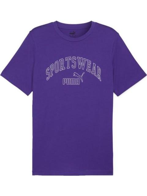 PLAYERA ESS LOGO LAB GRADIENT TEE MORADO PUMA