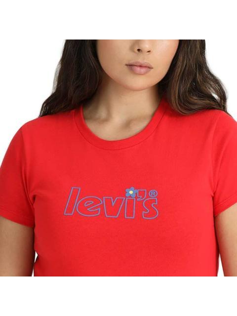 PLAYERA ESTAMPADA MANGA CORTA ROJO LEVIS STRAUSS