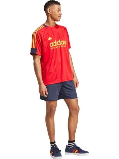 PLAYERA MANGA CORTA ROJO ADIDAS