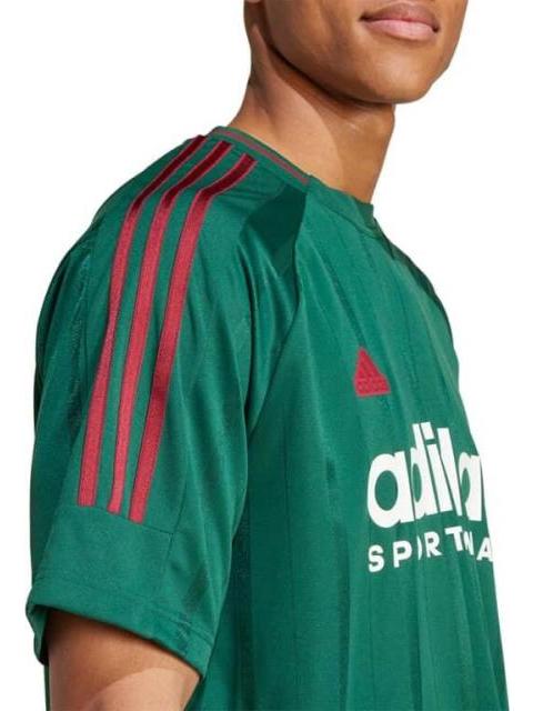 PLAYERA MANGA CORTA VERDE ADIDAS