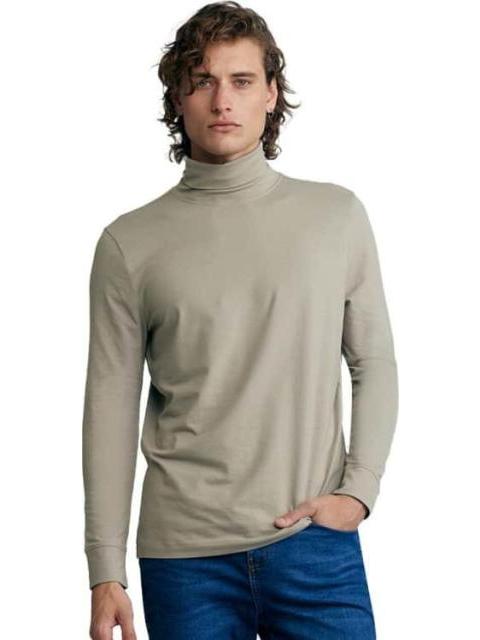 PLAYERA MANGA LARGA CUEELO ALTO MARFIL D.E.E.P SELECTION