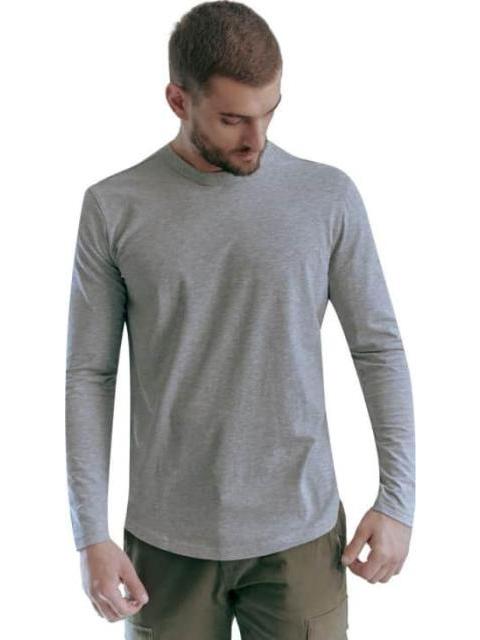 PLAYERA MANGA LARGA GRIS NEXT CO