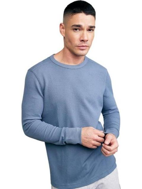 PLAYERA MANGA LARGA MODA AZUL NEXT CO