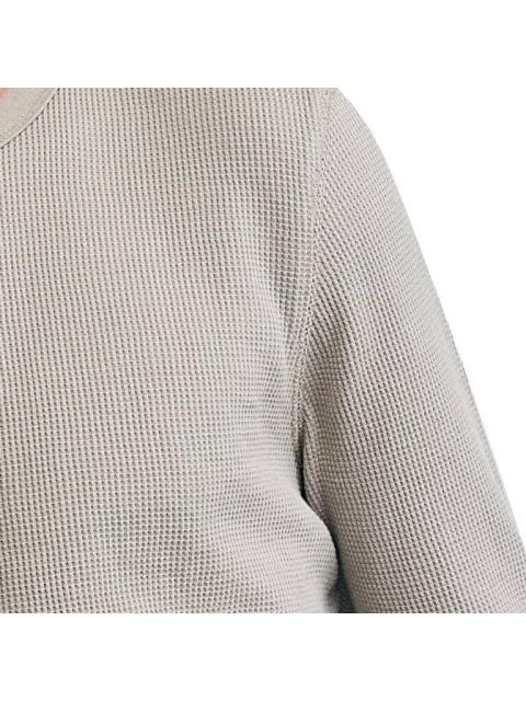 PLAYERA MANGA LARGA MODA BEIGE NEXT CO