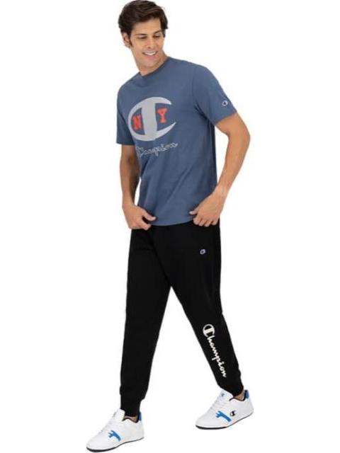 PLAYERA PLAYERAS TEES AZUL CHAMPION
