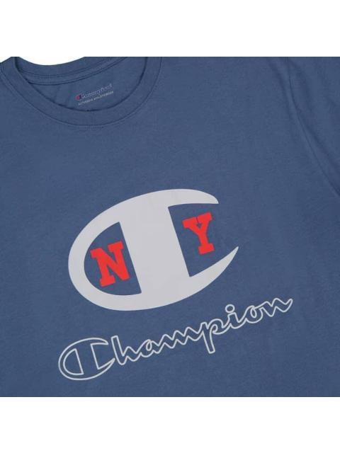 PLAYERA PLAYERAS TEES AZUL CHAMPION