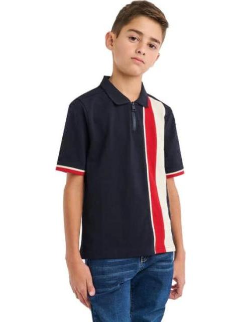 PLAYERA POLO AZUL MARINO NEXT CO