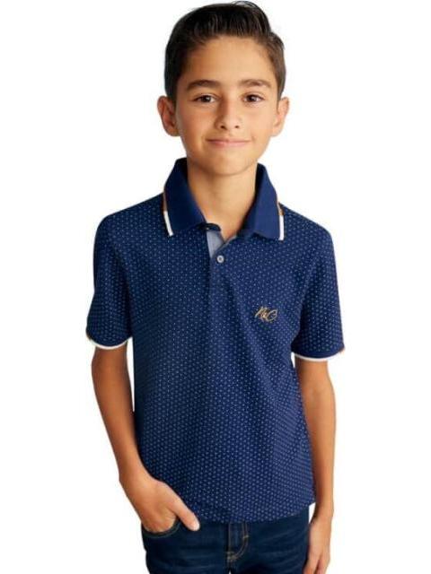 PLAYERA POLO AZUL MARINO NEXT CO