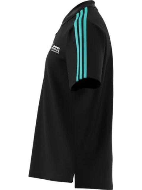 PLAYERA POLO MERCEDES AMG DNA NEGRO ADIDAS