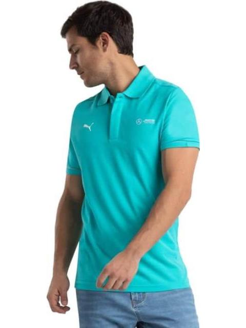 PLAYERA POLO MOTORSPORT AZUL TURQUESA PUMA