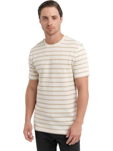 PLAYERA RAYAS BLANCO D.E.E.P SELECTION