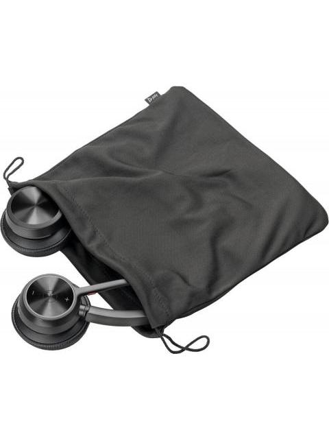 POLY AUDIFONOS CON MICROFONO VOYAGER 4320 MS CON BASE BLUETOOTH INALAMBRICO NEGRO