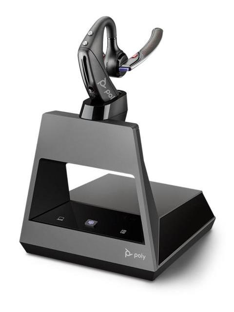 POLY MANOS LIBRES VOYAGER 5200 OFFICE INALAMBRICO BLUETOOTH NEGRO