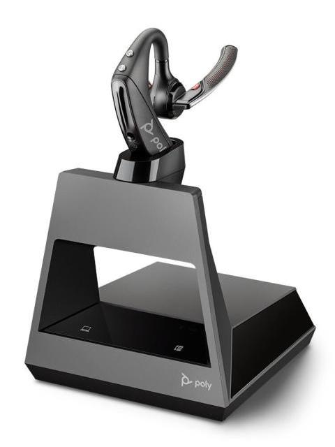POLY MANOS LIBRES VOYAGER 5200 OFFICE INALAMBRICO BLUETOOTH NEGRO