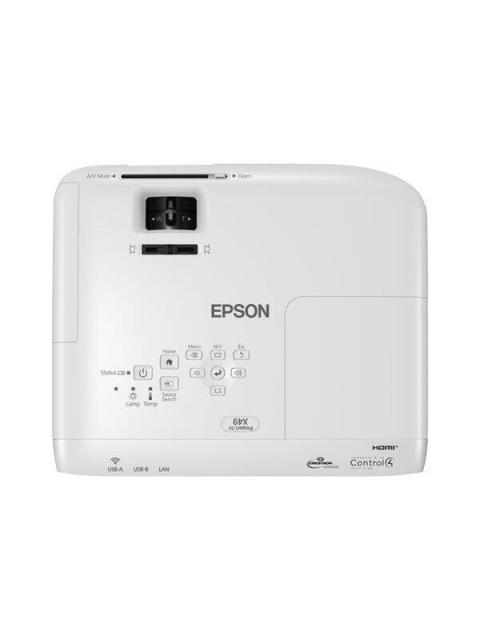PROYECTOR EPSON POWERLITE X49 3LCD XGA 1024 X 768 3600 LUMENES CON BOCINAS BLANCO