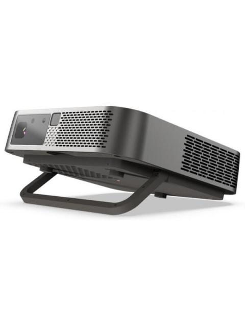 PROYECTOR PORTATIL VIEWSONIC M2E LED DLP 1920 X 1080 1000 LUMENES BLUETOOTH INALAMBRICO CON BOCINAS GRIS