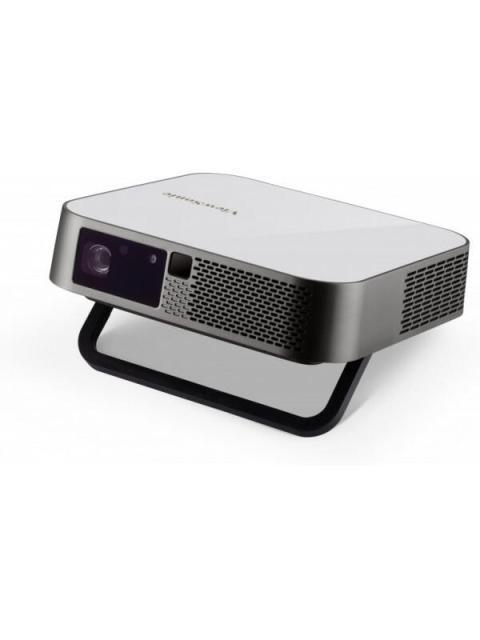 PROYECTOR PORTATIL VIEWSONIC M2E LED DLP 1920 X 1080 1000 LUMENES BLUETOOTH INALAMBRICO CON BOCINAS GRIS