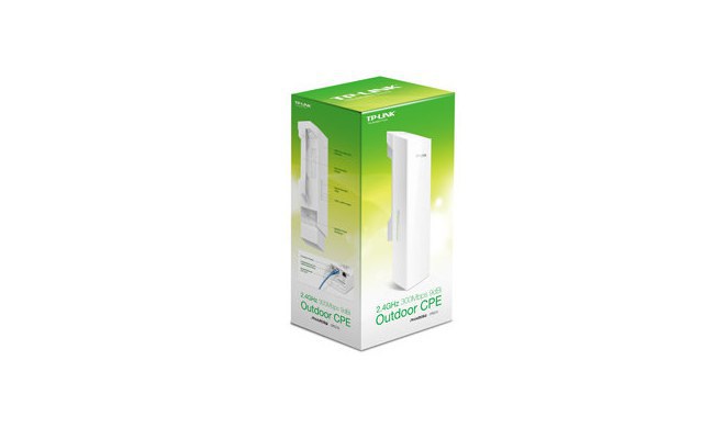 ACCESS POINT TP-LINK WISP PARA EXTERIORES CPE210 PHAROS MAXTREAM INALAMBRICO 300MBIT-S 2.4GHZ 1 ANTENA DE 9DBI