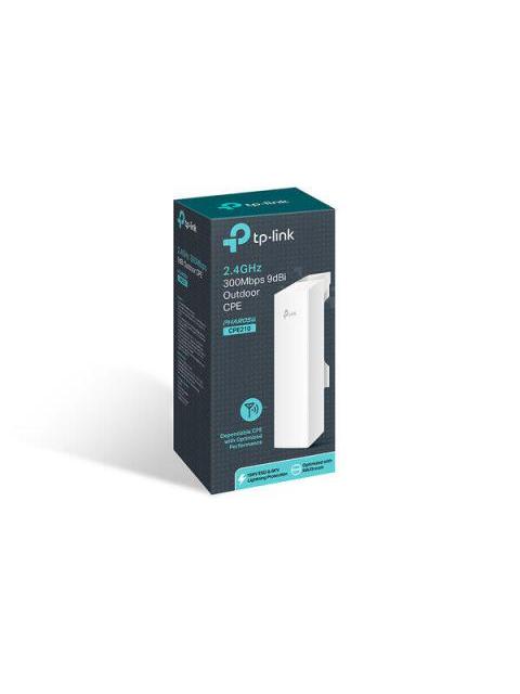 ACCESS POINT TP-LINK WISP PARA EXTERIORES CPE210 PHAROS MAXTREAM INALAMBRICO 300MBIT-S 2.4GHZ 1 ANTENA DE 9DBI
