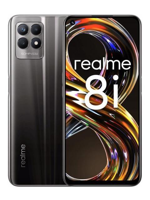 REALME 8I 128GB DUAL SIM 4GB RAM 50MPX SPACE BLACK NEGRO ESPACIAL
