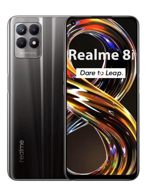 REALME 8I 128GB DUAL SIM 4GB RAM 50MPX SPACE BLACK NEGRO ESPACIAL