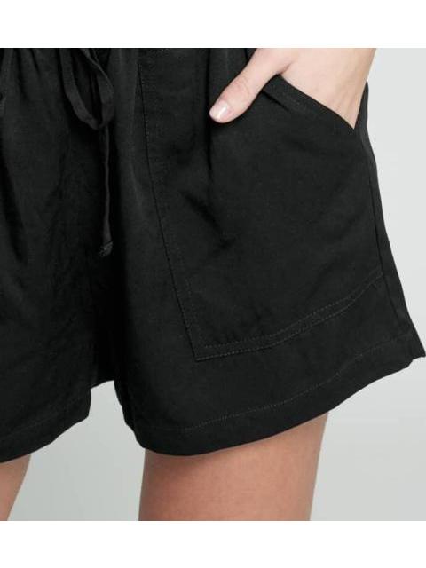 SHORT CINTURA ALTA NEGRO PRIMARK