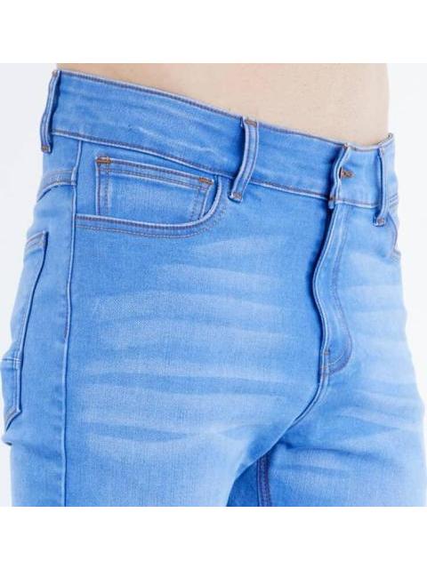 JEANS SKINNY FIT CINTURA REGULAR BLEACH GOODYEAR