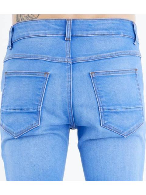 JEANS SKINNY FIT CINTURA REGULAR BLEACH GOODYEAR