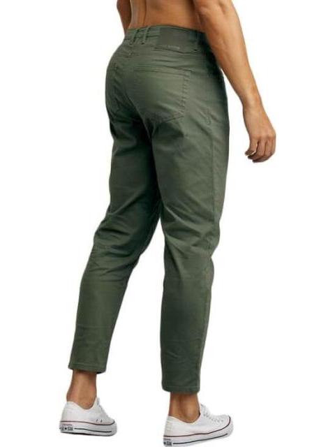 ROPA CASUAL PANTALON D.E.E.P SELECTION PISA VERDE OLIVO D.E.E.P SELECTION