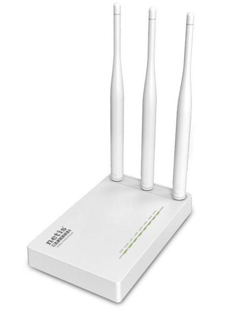 ROUTER NETIS WF2409E INALAMBRICO 300 MBIT-S 5X RJ-45 2.4GHZ 3 ANTENAS DE 5DBI