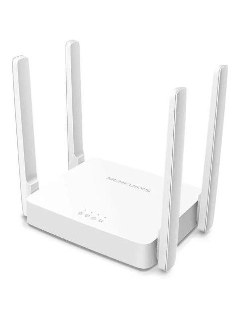 ROUTER MERCUSYS FAST ETHERNET DE BANDA DUAL AC10 AC1200 INALAMBRICO 867MBIT-S 3X RJ-45 2.4-5GHZ CON 4 ANTENAS EXTERNAS DE 5DBI