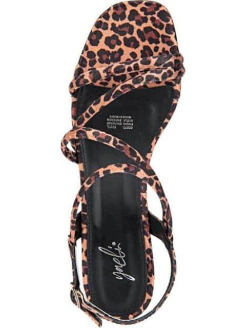 SANDALIA ANIMAL PRINT CAFE YAELI