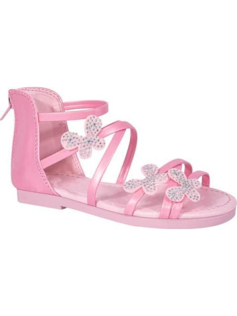 SANDALIA CASUAL CON MARIPOSAS ROSA VIVIS SHOES KIDS