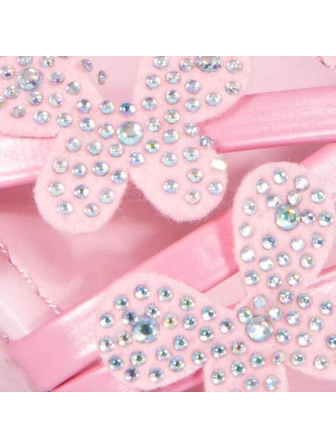 SANDALIA CASUAL CON MARIPOSAS ROSA VIVIS SHOES KIDS