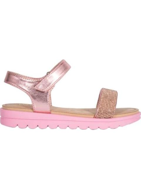SANDALIA CASUAL CON PIEDRAS ROSA VIVIS SHOES KIDS