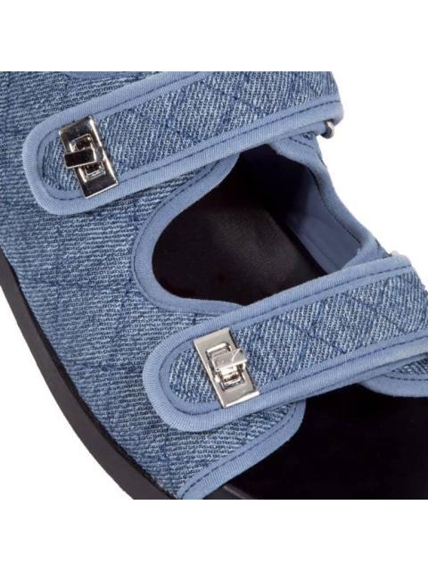 SANDALIA CASUAL DE MEZCLILLA AZUL BELINDA PEREGRIN