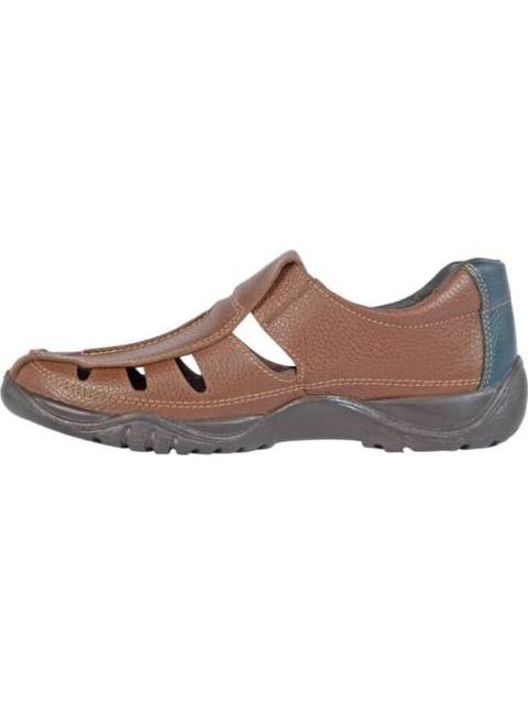 SANDALIA CASUAL DE PIEL MIEL HPC POLO
