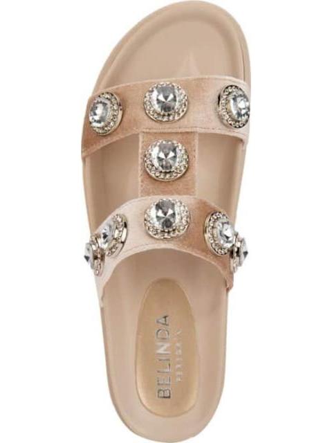 SANDALIA PEDRERIA BEIGE BELINDA PEREGRIN