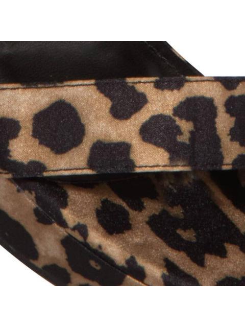 SANDALIA CON TIRAS ANIMAL PRINT MULTICOLOR YAELI FASHION